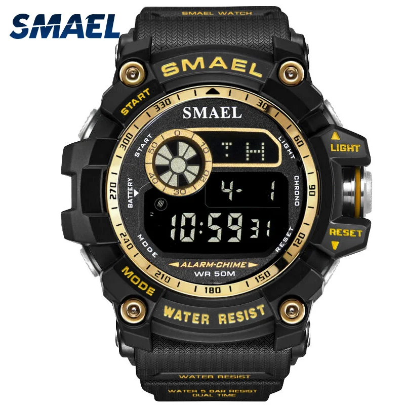 

Watch Men Digital Sport SMAEL Men Sport Watches Waterproof Relogio Masculino Militar 8010 Mens Luxury Watches Top Brand Digital