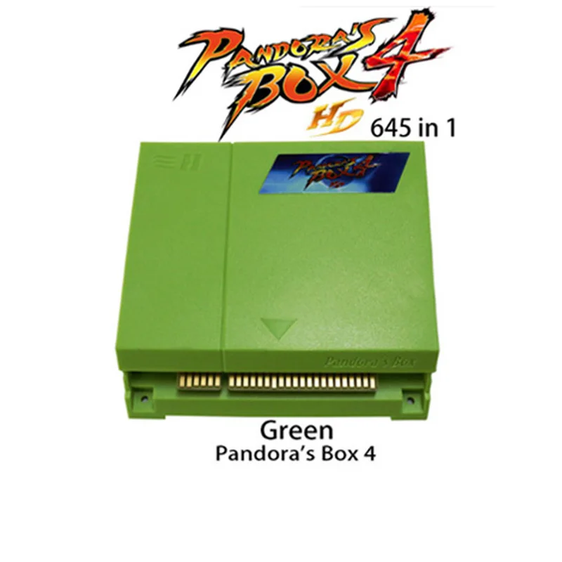 Мультиигровой картридж Pandora's Box 4, CGA и VGA выход 645 в 1 доска для игры JAMMA обновленная версия только другая коробка Pandora