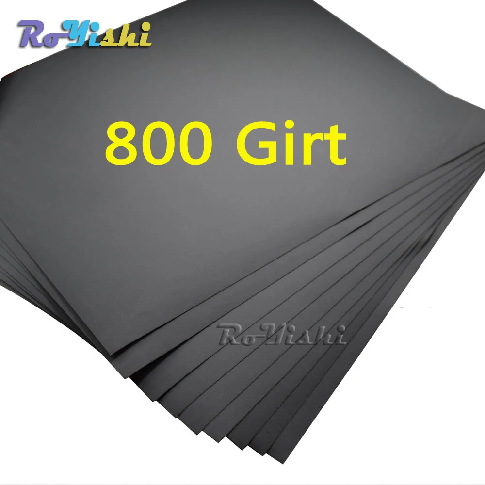 

100 sheets / pack 800 grit Wet and Dry Sandpaper Abrasive Waterproof Paper Sheets