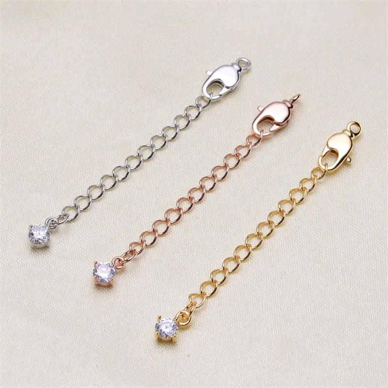 

Wholesale DIY Natural Stones Beads Jewelry Making Accessories Silver/Gold/Rose Gold Metal Connector Clasps Findings