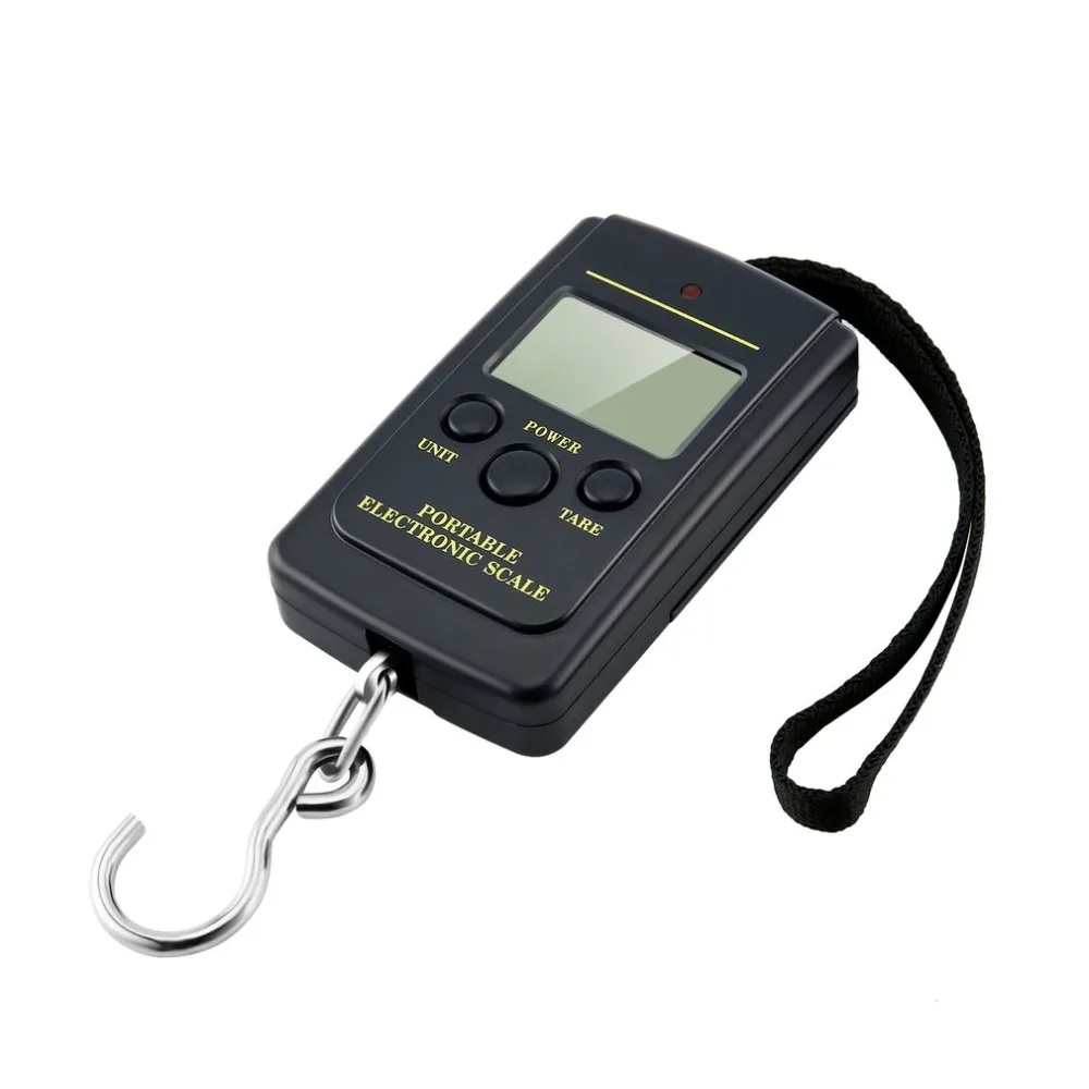 

Load 40Kg LCD Mini Protable Pocket Digital Weighting Fishing Scale Electronic Hanging Multi Used Balance Fish Scale Weight Auto