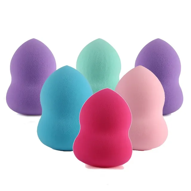 4 pcs Makeup Foundation Sponge Puff Cosmetic Puff Smooth Wet or Dry