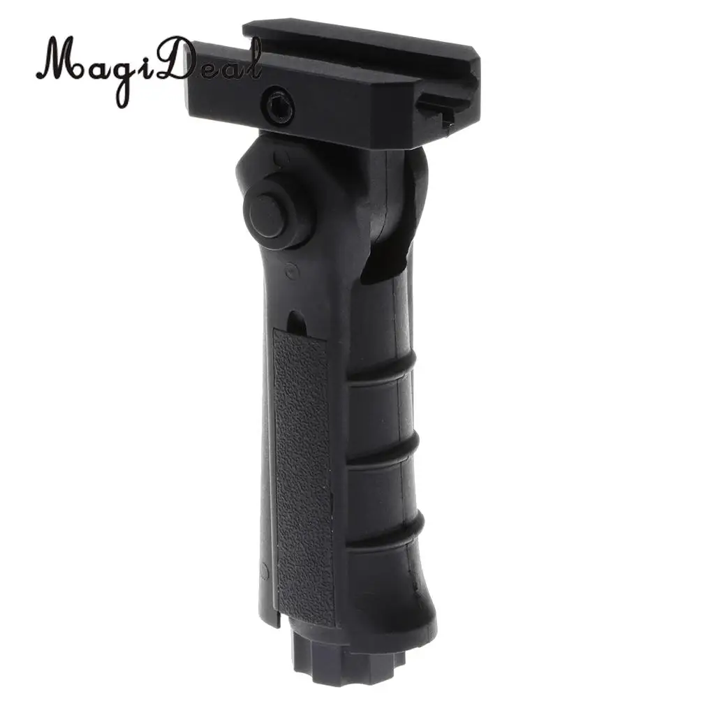 MagiDeal Vertical Front Grip Forward Foregrip For Picatinny Front Rail L Shape Black