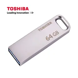 TOSHIBA U диск металлический флеш-накопитель USB 3,0 32 ГБ, 64 ГБ, 128G 120 МБ/с. Мини-Прыжок реальные Ёмкость карта памяти запоминающего устройства U363