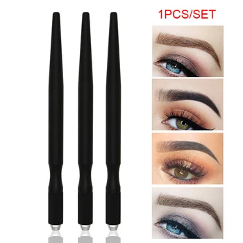 

High Quality 1 Pcs Hand Tattoo Pen Semi Permanent Manual Eyebrow Tattoo Pen Make-up Tools