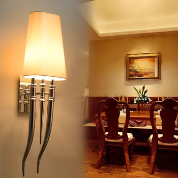 

After Italian Stream wall lamp Modern wall lamp for bedroom Wall sconce lamp with shade retro wall lamps
