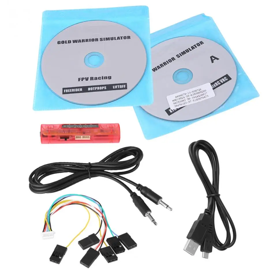 

1Pc RC USB Simulator with Cables for G7//PhoenixRC4.0/FMS/XTR/VRC/Freerider High Quality RC Spare Parts
