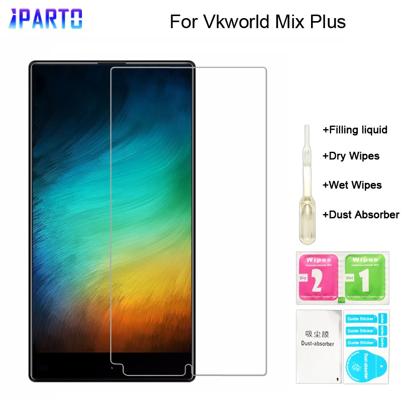 Vkworld Mix Plus закаленное стекло 100% хорошее качество премиум 9H Защитная пленка для экрана для Vkworld Mix Plus (не 100% покрытие)