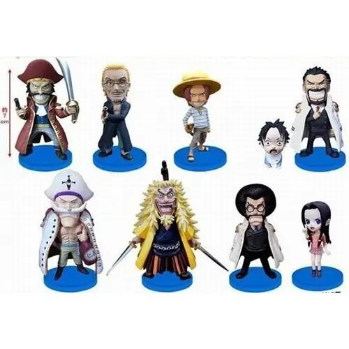 new arrive japan anime one piece pvc figure set b0108in Action & Toy