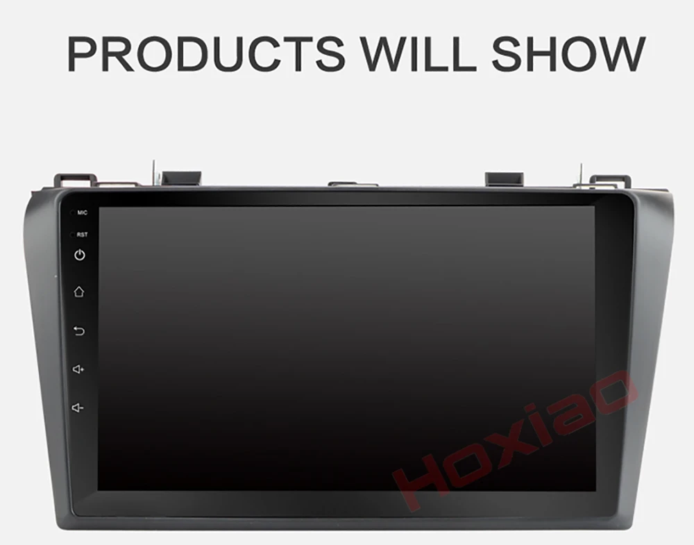 Clearance Android Car Radio for  Mazda 3  Mazda3 2004-2009 1024*600 Quad Core wifi Bluetooth video audio Multimedia 2 din car dvd player 12