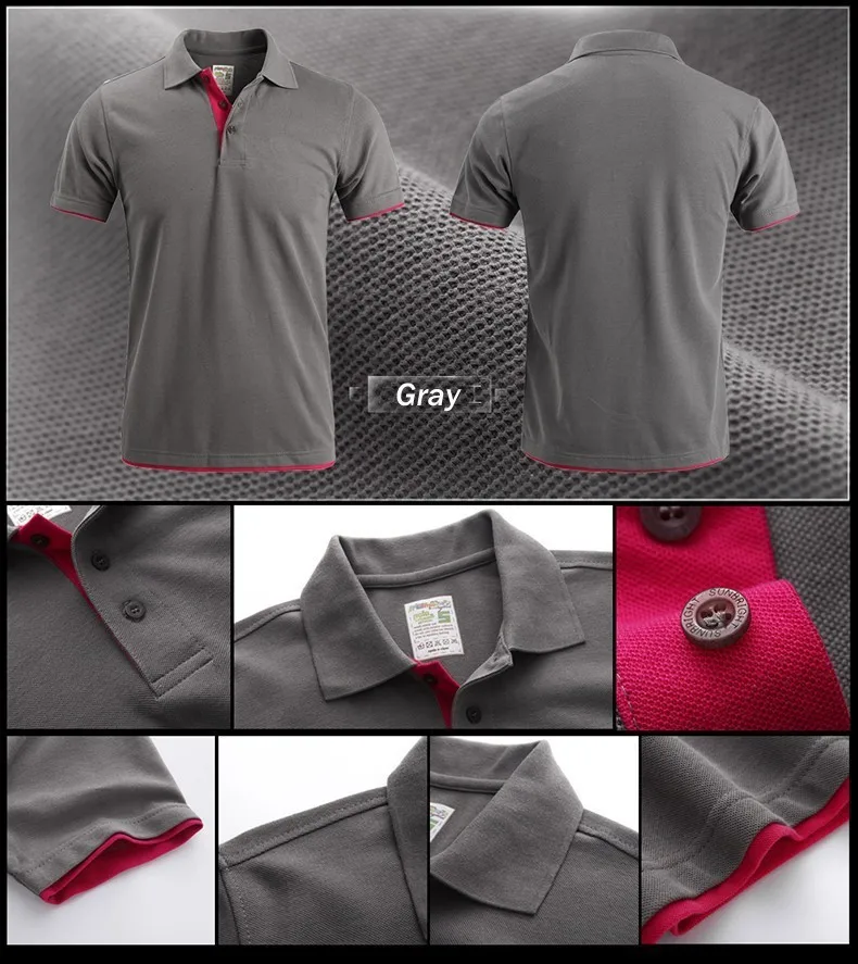 Новая брендовая мужская рубашка поло мужская хлопковая рубашка с коротким рукавом Майки Бодибилдинг Фитнес Мужчины плюс размер XS-3XL