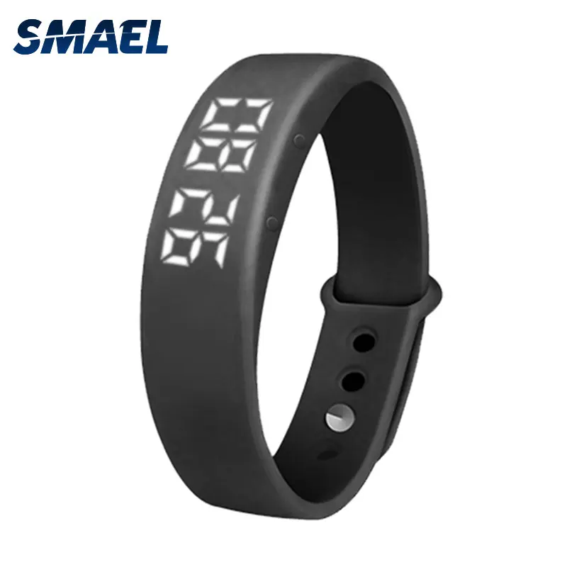 

SMAEL New sale brand fashion waterproof health bracelet sleep smart watch LED Smart Wristwatch W5 Sport Watches for Men Digital