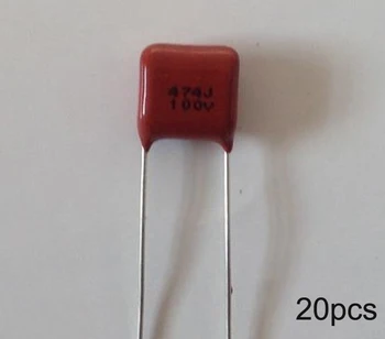 

20PCS 474J 100V Capacitor Prevent Brushed Motor Spark Miniature Capacitance Small Condenser DIY Accessories for RC Boat Model