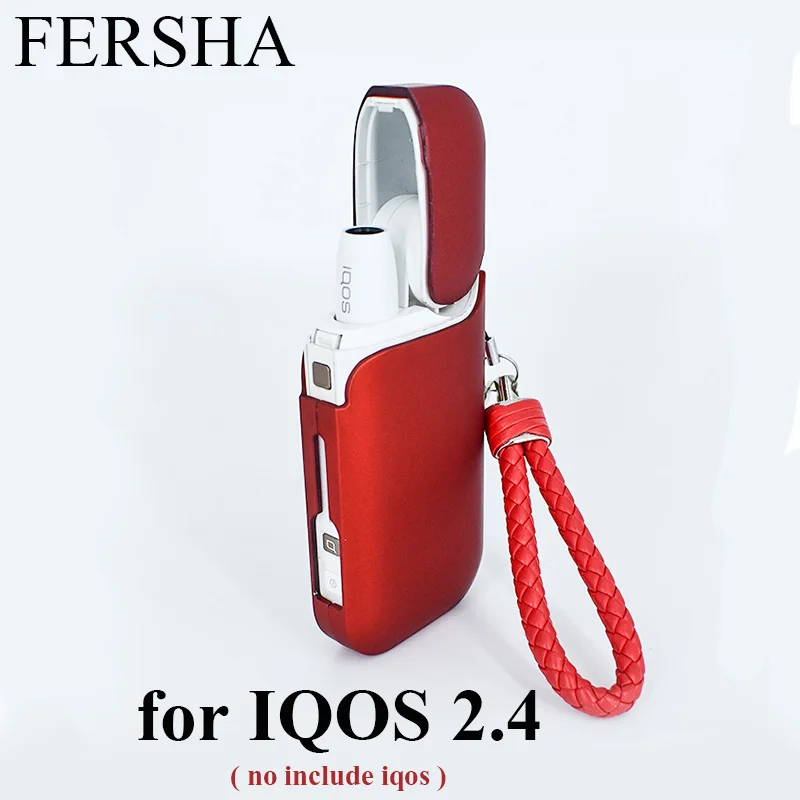 

FERSHA electronic cigarette for IQOS2.4Plus PU material protection shell fashion electronic cigarette case cover