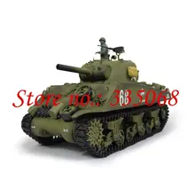 HENGLONG 3898/3898-1 статическая модель танка U. S. Шермана M4A3 1/16 запасные части нет. Пластик оболочка без электронный набор
