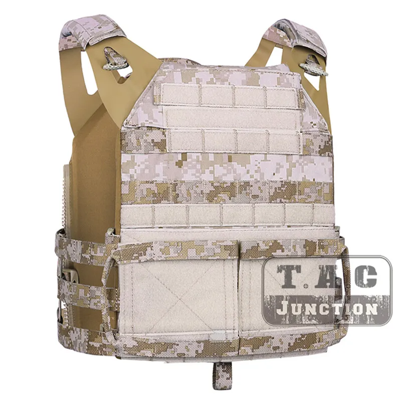 Emerson Tactical JPC 2,0 Assult легкий боевой жилет EmersonGear Body Armor Регулируемый камербанд Jumpable Plate Carrier - Цвет: AOR1