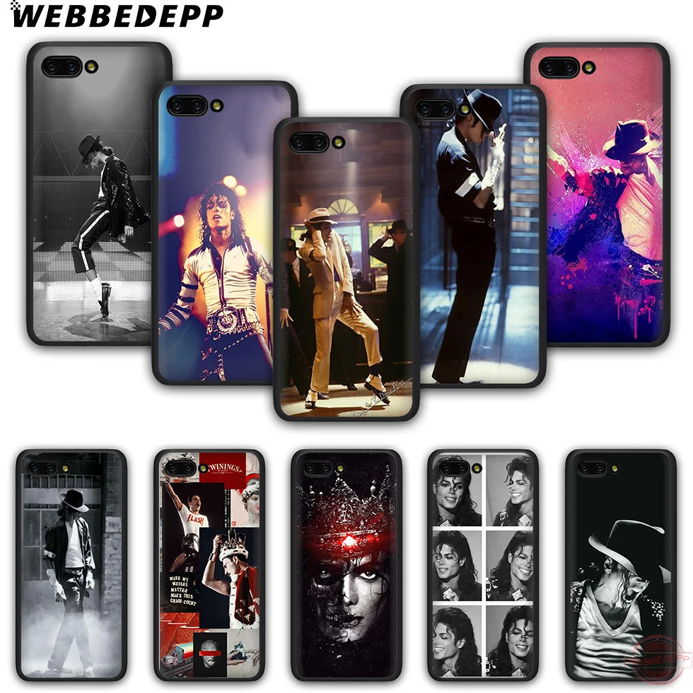 WEBBEDEPP Michael Jackson TPU phone case for Honor 6A 7A 2GB/3GB Pro 7C 7X 8X 8C 9 10 Note10 8 Lite |