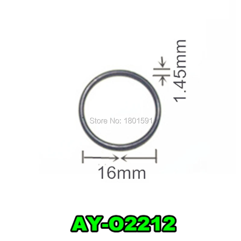 

fuel injector viton orings for Nissan injection repair kits with 1000pieces Free shipping (AY-O2212,16*1.45mm)