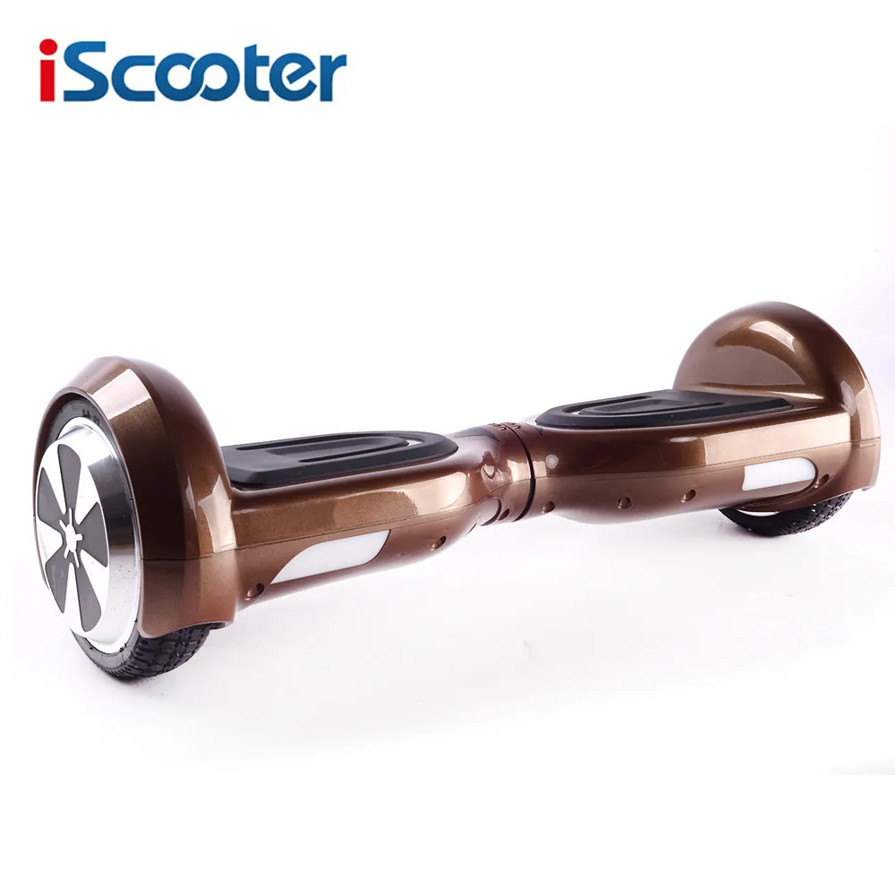 Iscooter ХОВЕРБОРДА два 6.5 дюймов Smart колеса Самостоятельного Баланса скутер Новинка