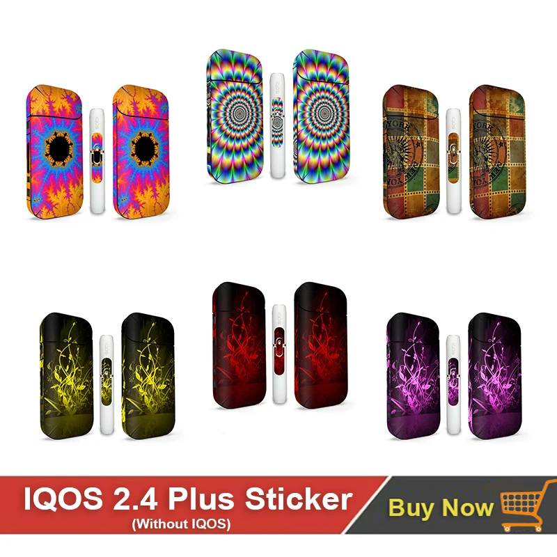

Sticker for IQOS 3M Printing PVC Material Skin For IQOS 2.4 Plus Sticker Case Sleeve Antidust Decorative Protective Cover