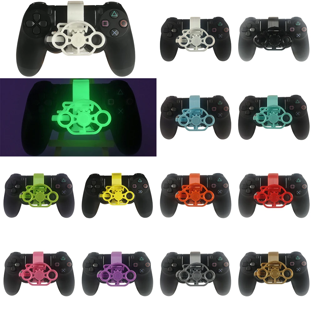 

PS4 Gaming Racing Wheel, 3D printed mini steering wheel add on for the PlayStation 4 controller