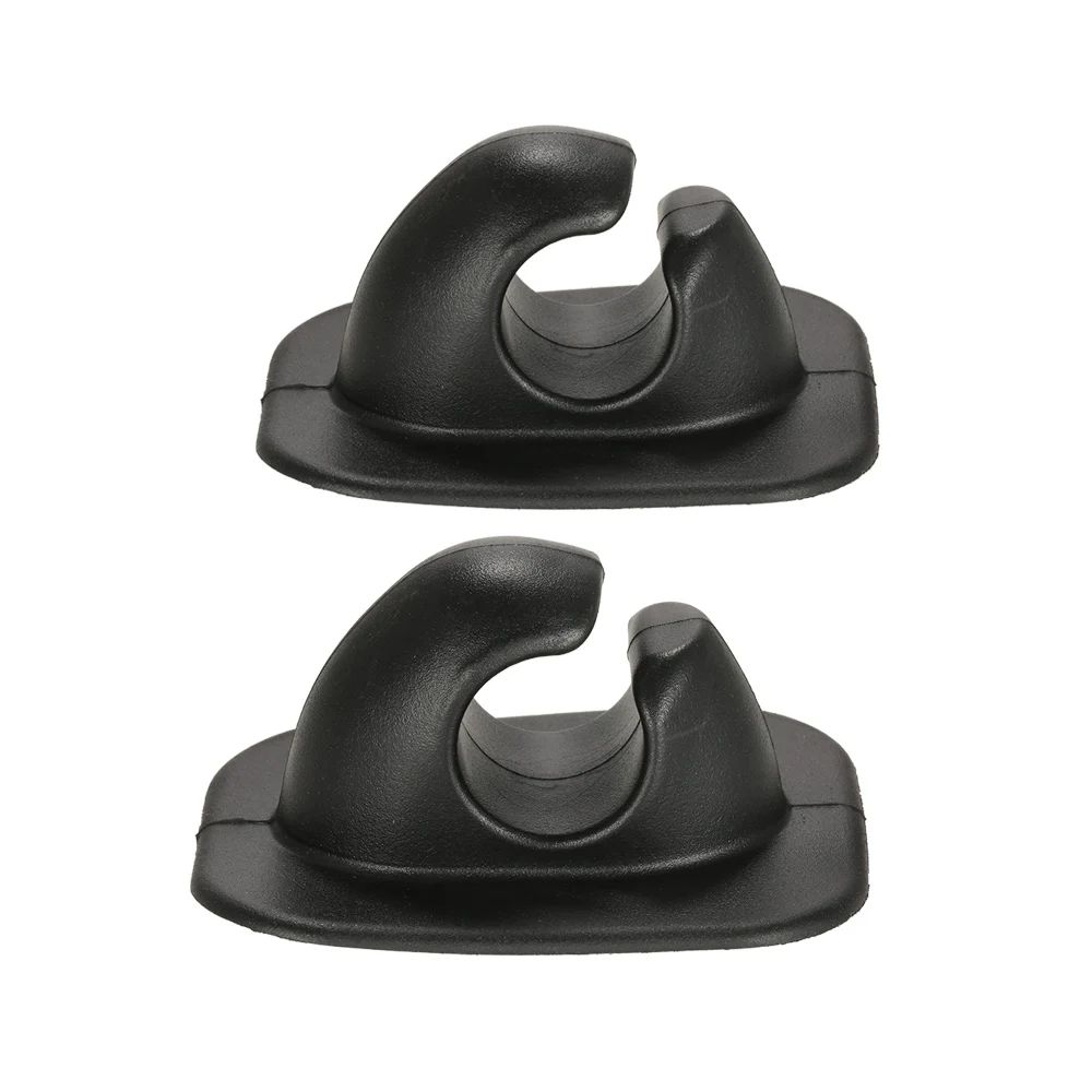 

2pcs/Pair Round Single Hole Rope Buckle Oar Rowing Pole Paddle Clips Holder PVC Mount Patch for inflatable boats Hole less 28mm