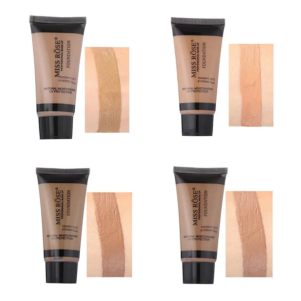 Liquid Foundation Concealer Natural Moisturizing Face Base Makeup UV Protection