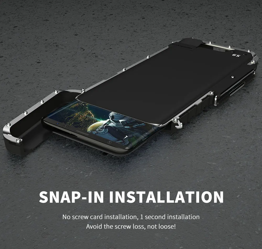 Чехол король Железный человек Алюминиевый металлический защитный чехол-книжка для samsung Galaxy S9 S9 Plus Note 8 Note8