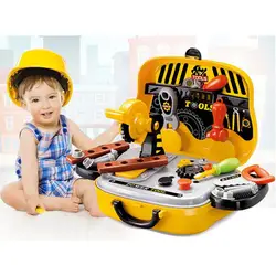 Для новорожденных Diy Набор инструментов для детей Детский симулятор ролевые игры ремонт строительные инструменты набор игрушек игровой