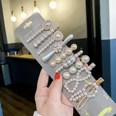 

Shiny Crystal Rhinestones Hairpins Barrettes Snowflake Rabbit Shape Hair Clips Hairstyle Design Styling Hair Accessories Jewelry