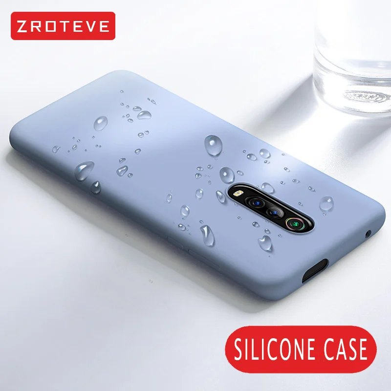 ZROTEVE Cover For Xiaomi Redmi K20 Pro Case Slim TPU Liquid Silicone Back Xiomi |