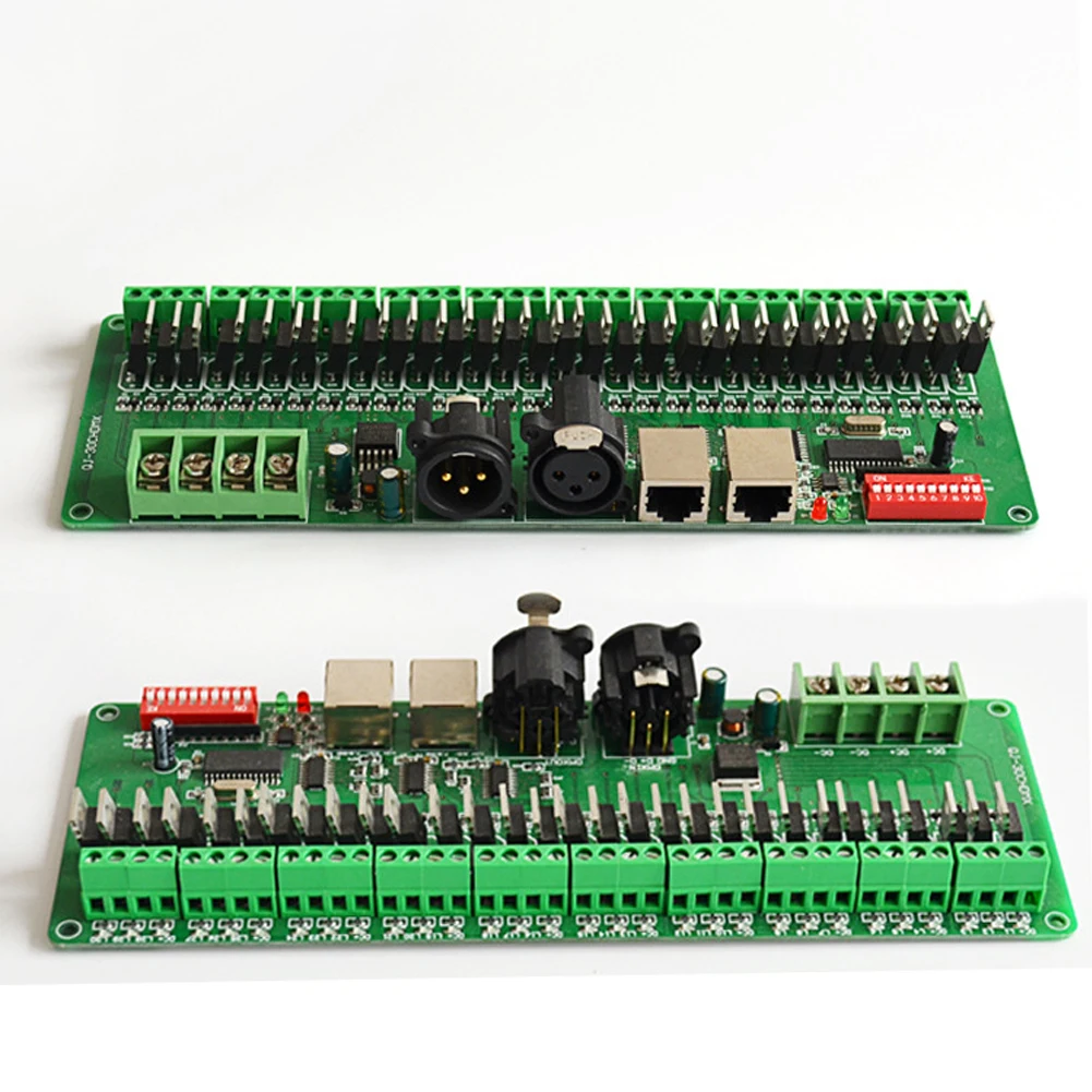 

Professional 30channel RGB Parts Driver DMX 512 5V-24V Lamp 2A Decoder High Power Accessories LED Strip Controller Lights