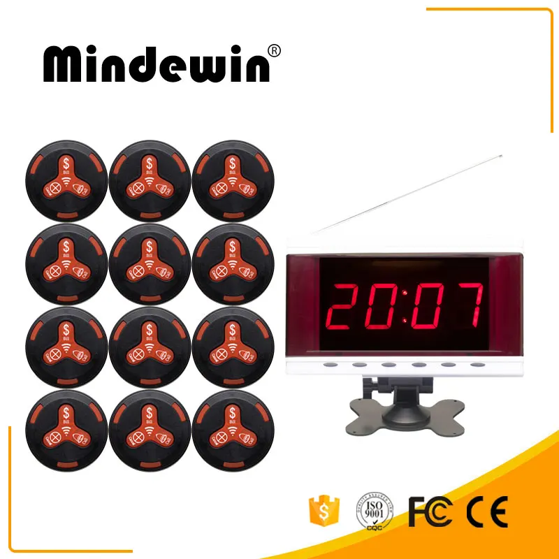Mindewin Wireless Calling System for Restaurants Pager
