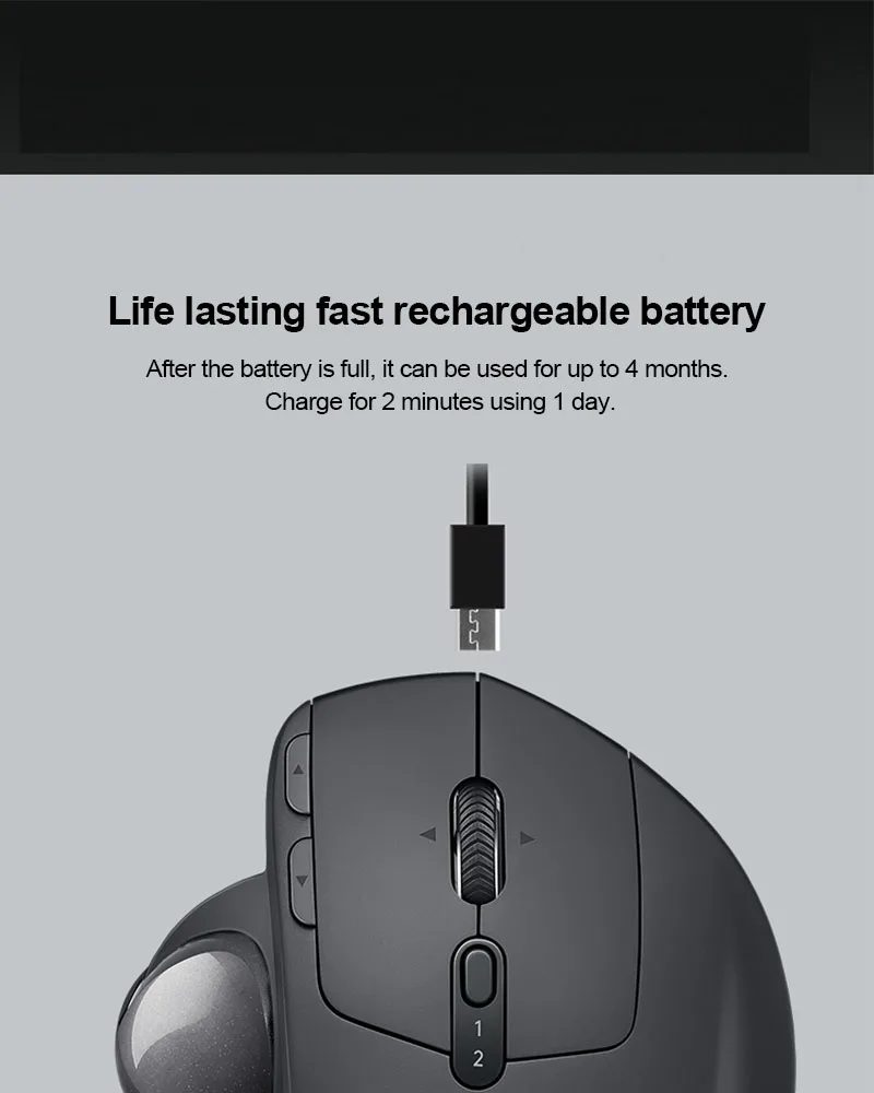 logitech mx ergo mouse 8