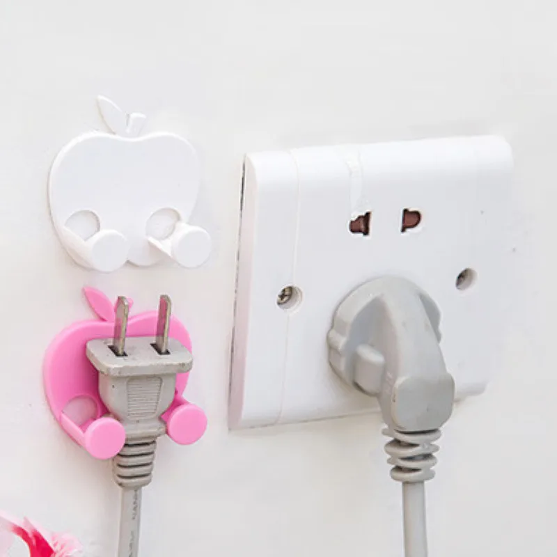 

Apple Type Hook Wall Socket Power Cord Storage Rack