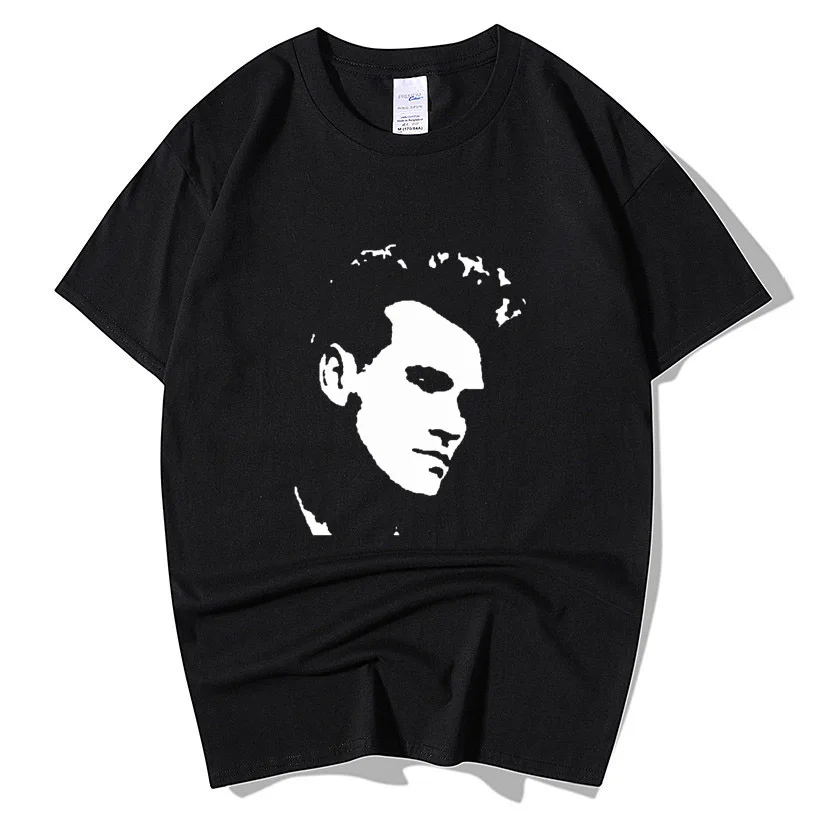 

Morrissey The Smiths Indie Rock Music T-Shirt For Man Woman Hip Hop Streetwear Casual Short Sleeve Round Neck Cotton T Shirt