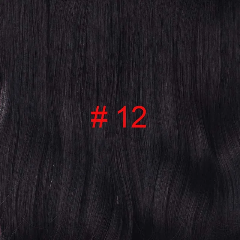 Силке 190 г/шт. Зажим в синтетических выдвижениях волос 24 дюймов Волнистые Синтетические волосы 17 Цвета Премиум тепло Температура Волокно для Для женщин 4 Зажимы доступны синтетические волосы - Цвет: P2/350