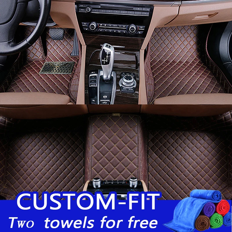 Carpet Custom Car Floor Mats for Hyundai santa fe 2008/tucson/solaris