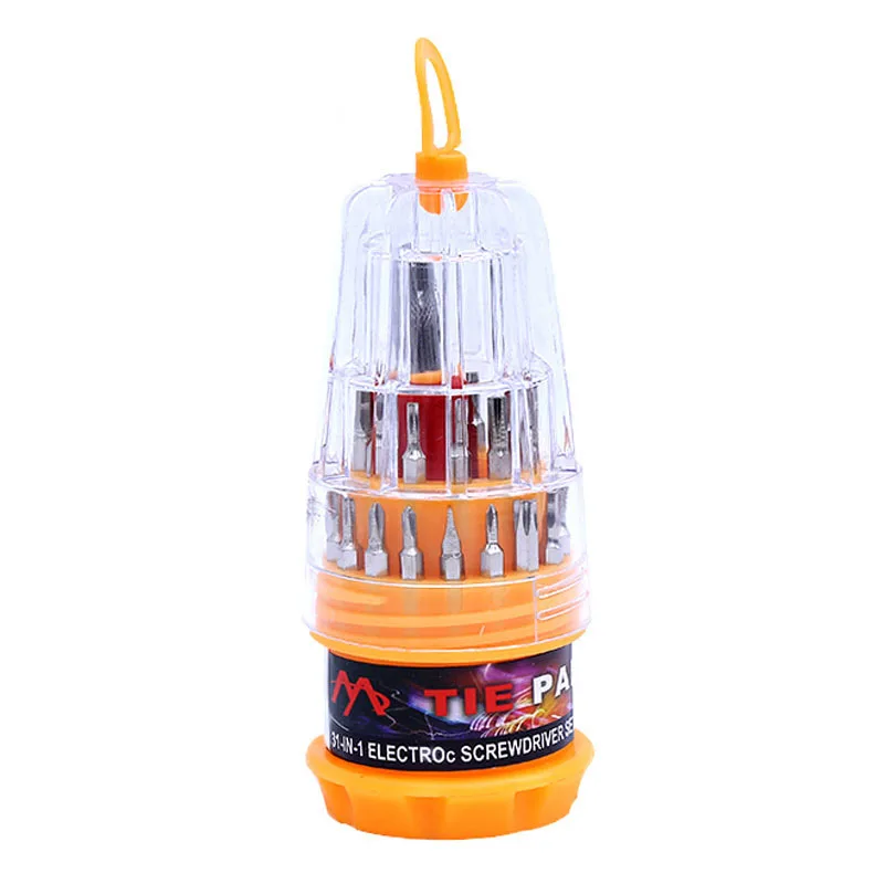 

Screwdriver 31 In One Pagoda Type Multi-function Combination Mobile Phone Repair Tool Kit Precision Screwdriver Hardware Tools