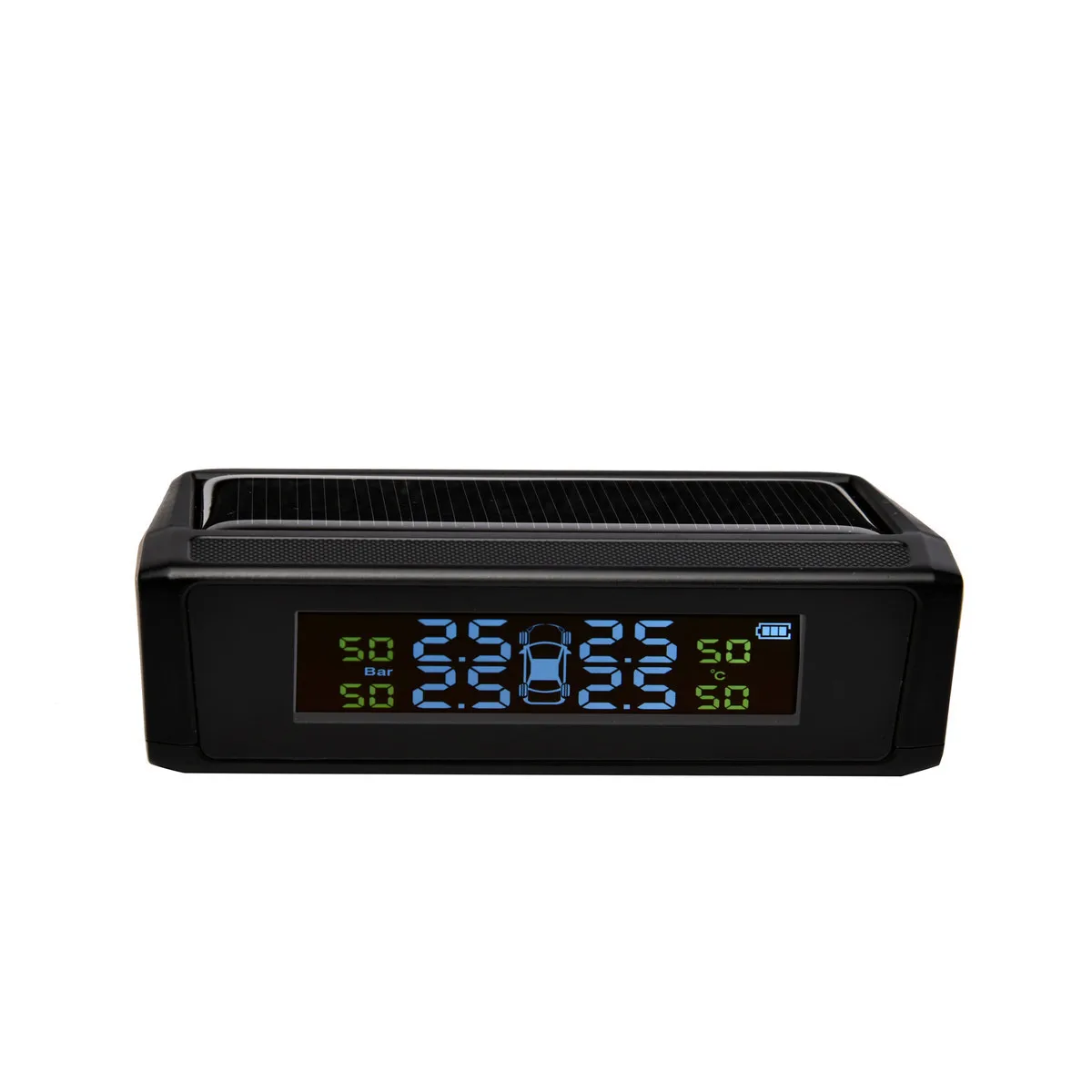 

TP815 Wireless Solar Power Car TPMS Car Tire Pressure Monitoring System Real-time Display Alarm System with Automatic Backlight