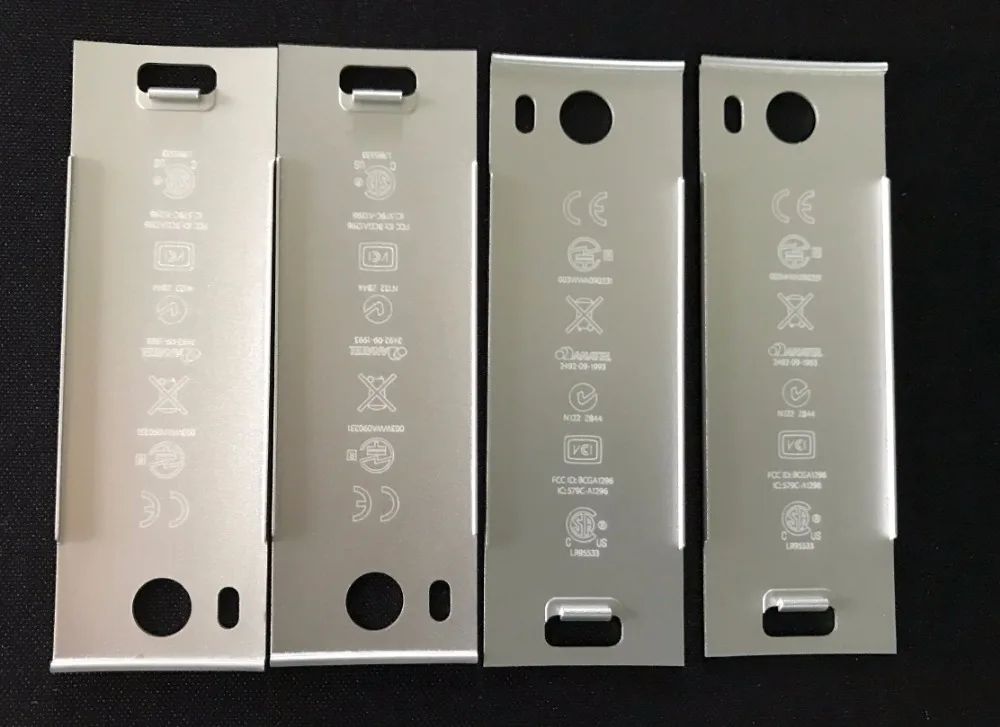 Серебристая алюминиевая крышка для мыши MB829LL/A A1296 аккумулятора Apple Mac