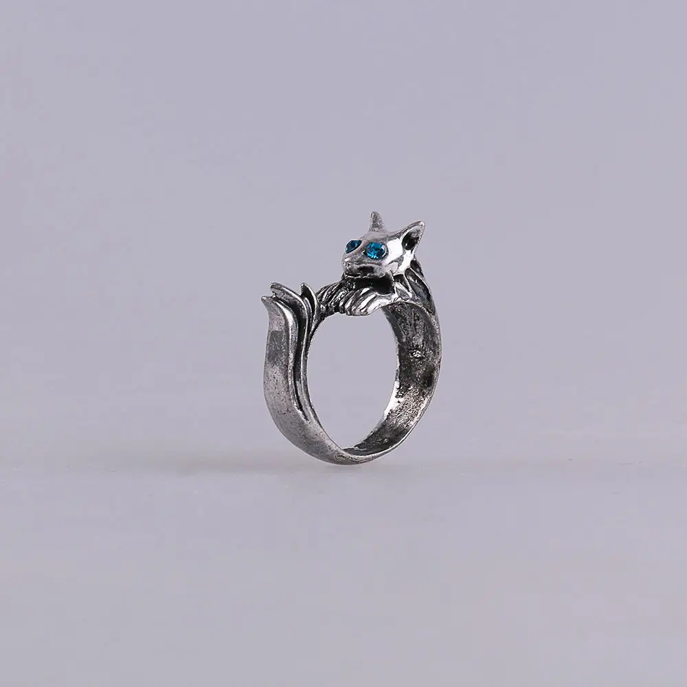 Game Dark Souls 3 Ring Cosplay Silver Cat Ring Handmade Prop Jewelry Gift New7