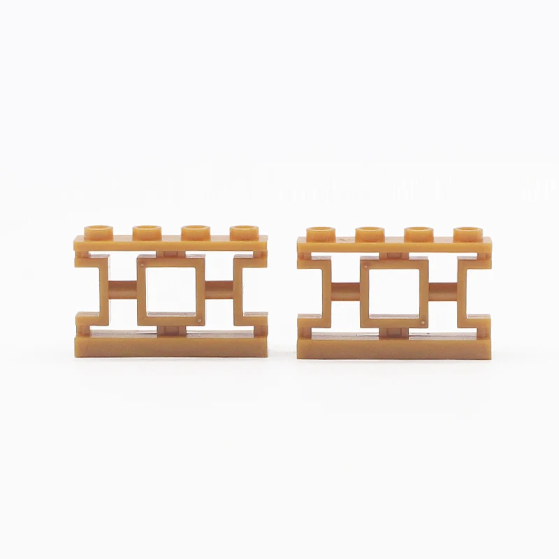 

*Fence 1X4X2,W/ Shaft* Y1076 DIY enlighten block brick part No. 32932 Compatible With Other Assembles Particles