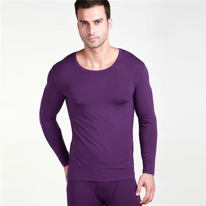 mens thermal underwear Men's underwear O neck thin thermal Long Johns underpants and undershirts Asian size L to 6XL warmest long underwear Long Johns