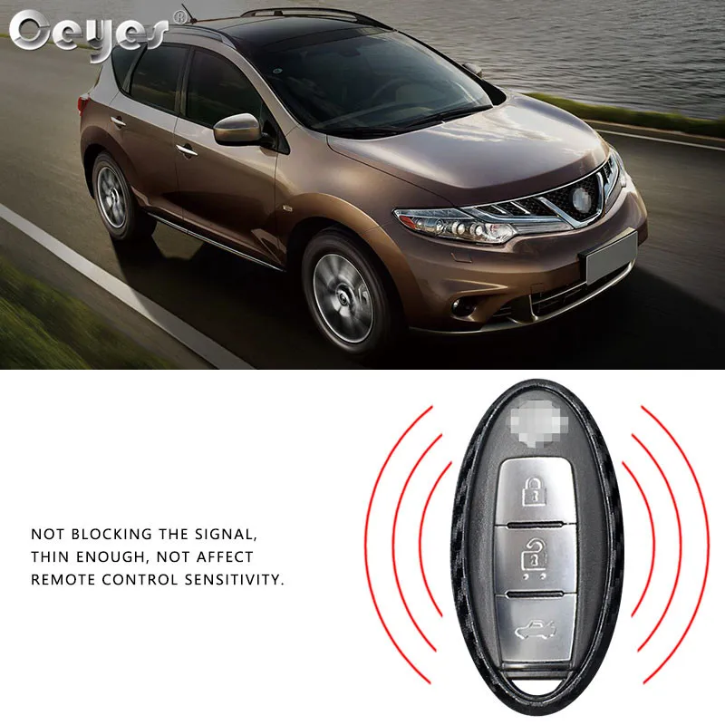 Защитный смарт ключ Ceyes для автомобиля чехол Nissan Tiida Sunny Infiniti FX35 Q70 G37 QX50 Q50L