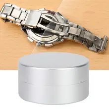 Запчасти для часов, инструмент для очистки масла, сплав, Стальные наручные часы, чистящая моющаяся Термосумка для термосов, запчасти для часов, цилиндровая подставка, инструменты для ремонта часов