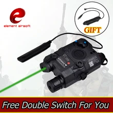 Элемент страйкбол охотничье оружие Скаут свет ИК PEQ 15 зеленый лазерный пистолет лампа двойной переключатель управления лазер тактический фонарик