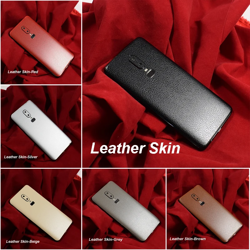 3D наклейка из углеродного волокна для OnePlus 7 Pro Кожаные чехлы с деревянным