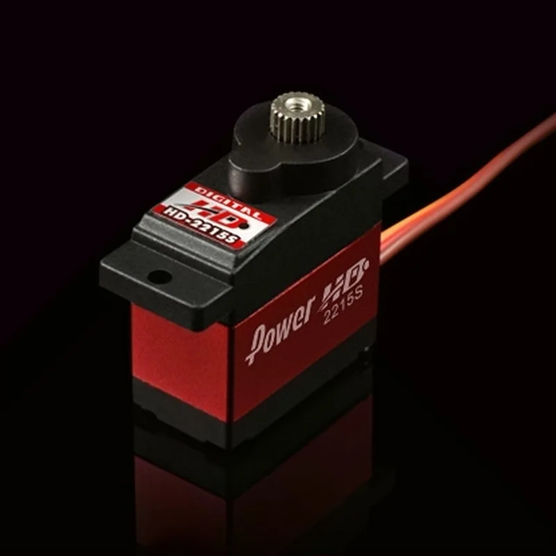 

Power HD HD-2215S metal gear servo 2215S 2.6KG for RC hobby helis cars TRAXXAS TRX4 T4