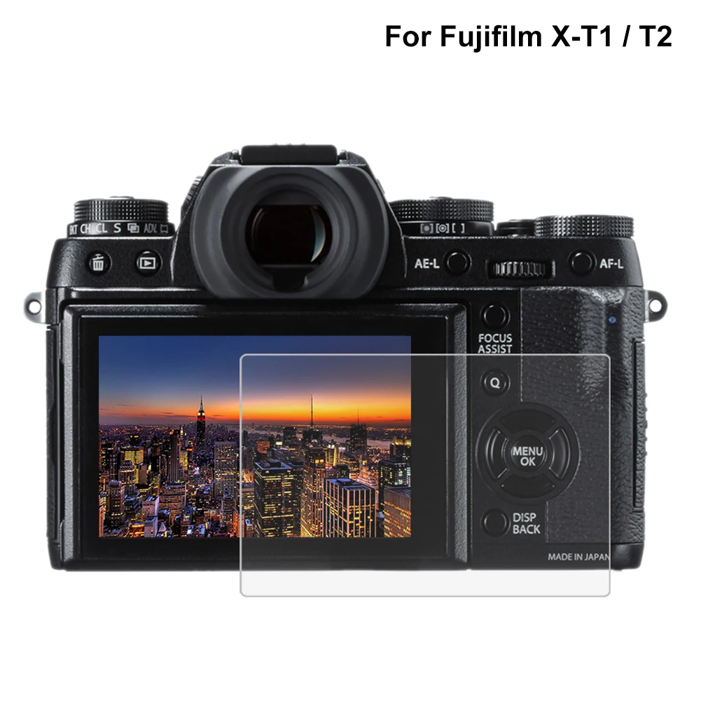 Пылезащитная пленка PULUZ HD 9H 0,3 мм из закаленного стекла для ЖК-экрана Fujifilm X-70/T10/T20/T1/T2/A3